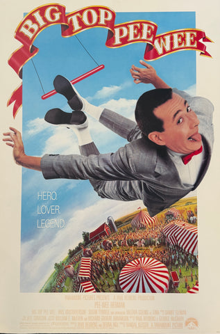 Original Big Top Pee Wee Poster