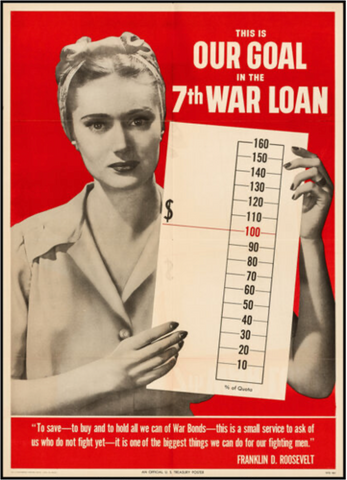 Original World War II Propaganda (U.S. Government Printing Office, 1945)