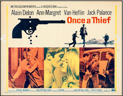 Original Once a Thief & Other Lot (MGM, 1965)