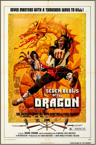 Original Seven Blows of the Dragon (New World, 1973)