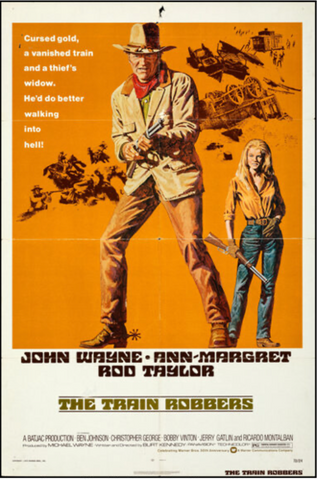 Original The Train Robbers (Warner Bros., 1973)